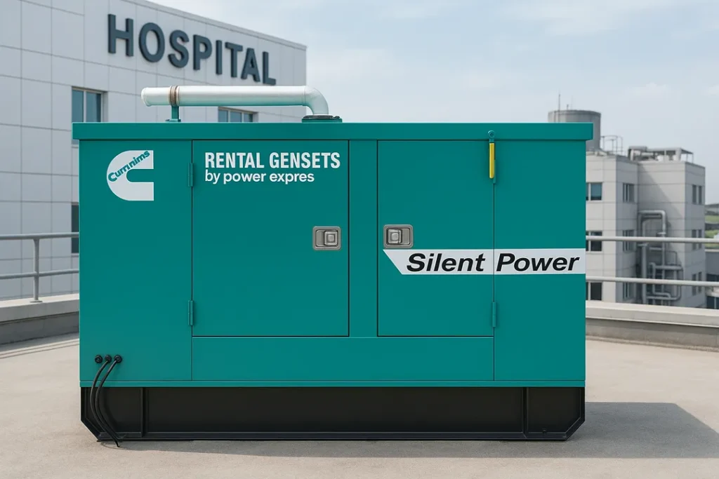 Cummins generator for rent in Bangalore – 250 kVA